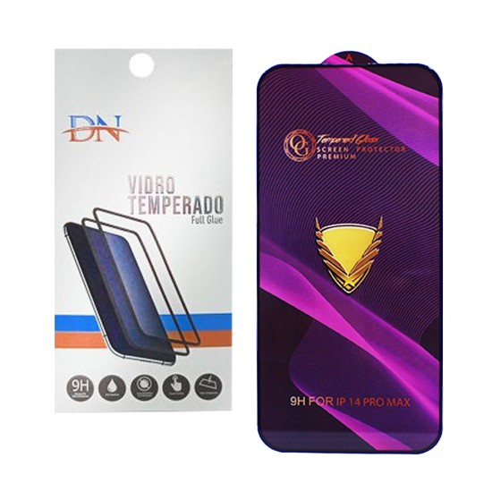 DN FULL GLUE GLASS PROTECTOR FOR APPLE IPHONE 14 PRO MAX BLACK DN FULL GLUE GLASS PROTECTOR FOR APPLE IPHONE 14 PRO MAX BLACK